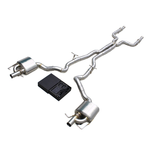 Système d'échappement Boska en acier inoxydable pour Mercedes-Benz C43 AMG W205 3.0T 2019-2024, silencieux Valvetronic - Product Image 1