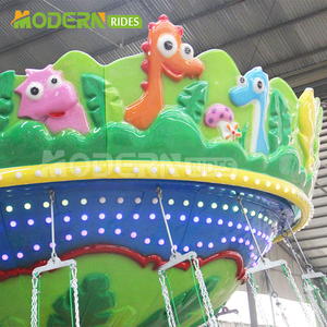 Nueva atracción de diseño para parques de diversiones infantiles, para niños y adultos, columpio giratorio, sillas voladoras en venta - Product Image 5
