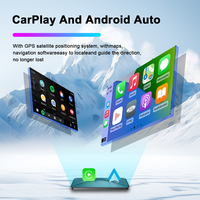 Radio para Auto de 6.86 Pulgadas, Reproductor MP5 para Fiat Panda, Reproductor de DVD Inalámbrico para Tablero de Auto con Pantalla Táctil, Radio para Auto con Navegación Linux