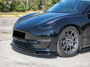 Dry Carbon Fiber Front Lip High Quality Car Accessories for Tesla <strong>Model</strong> <strong>3</strong> - Product Image 4