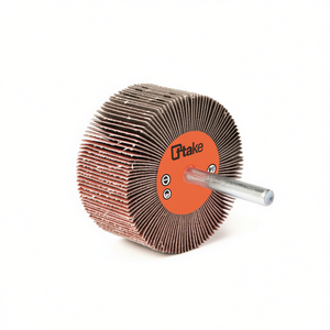 Ttake Abrasive Flap <b>Wheel</b> 30x30 Mm 6 Mm Shaft 120 Grit For Metal <b>Grinding</b> - Product Image 2