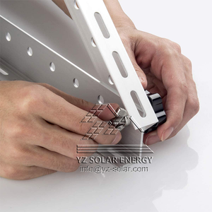 Soportes Triangulares Ajustables de 0-90 Grados para Paneles Solares, Riel Angular de Aluminio para Paneles Solares - Product Image 4