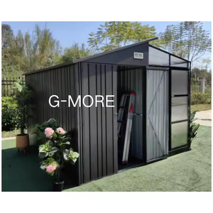 Cobertizo <span class=keywords><strong>de</strong></span> Metal para patio trasero al aire libre e invernadero Combo DIY jardín edificio invernadero comercial victoriano usado para la venta - Product Image 3