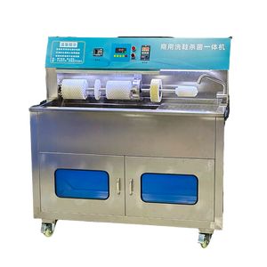 Laveuse-sécheuse de chaussures commerciale en acier inoxydable HELAXEN |   Nettoyage haute pression |   Circulation de l'eau |   Nettoyage multi-angles - Product Image 1