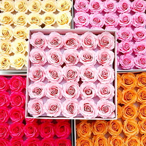 Aierflorist Manta Rose Scented Soap Flower DIY Aroma Simulation Flower Head Gift Bouquet Box Decoration Soap Flower Head - Product Image 1