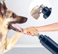 Lime à ongles électrique pour chien, rechargeable, 2 vitesses, multifonctionnelle, professionnelle, améliorée, en plastique durable et écologique