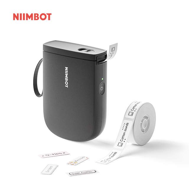 Niimbot D11 Name Label Sticker Printer Portable Barcode Custom Label Sticker Machine