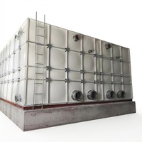 Tanque de Agua GRP Optimizado para Espacios en Centros Comerciales