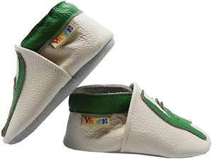 Chaussures pour bébé, garçons et filles, unisexes, semelles souples en <span class=keywords><strong>cuir</strong></span>, antidérapantes, chaussures de berceau, pantoufles, mocassins pour bébé - Product Image 5