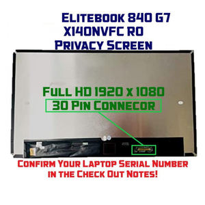 HK-HHT 1920x1080 X140NVFC R0 - 14.0 "FHD Anti-peeding ASSY Screen per HP Elitebook 1040 G7 G8 845 G7 840 G8 Display a matrice - Product Image 4