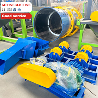 Machine de revêtement d'urée pour ligne de production SCU, engrais à libération lente, tambour rotatif en acier inoxydable, revêtement automatique uniforme