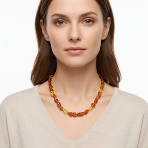 <span class=keywords><strong>Collana</strong></span> Naturale in <span class=keywords><strong>Ambra</strong></span> Baltica Genuina Non Trattata per <span class=keywords><strong>Dentizione</strong></span> Neonati, Catena a Onda d'Acqua, Regalo per Neonati, Vendita Calda - Product Image 5