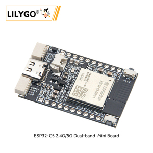 Lilygo T7-C5 मिनी आइट डेवलपमेंट बोर्ड ESP32-C5 2.4 जी/5 जी डुअल-बैंड समर्थित ज़िग्बी/थ्रेड प्रोटोकॉल 3.7v ली-पो बैटरी पावर - Product Image 1
