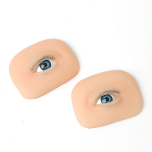 Manichino <span class=keywords><strong>Occhi</strong></span> Multistrato per Pratica Extension Ciglia in Silicone a Prezzo di Fabbrica per Formazione Applicazione Ciglia - Product Image 2