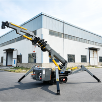 Guindaste Aranha Tonlita YXC300 para Empresas de Construção, Mais Popular, com Cesto para Arquitetura, Capacidades de 1.5, 3, 5 e 8 Toneladas