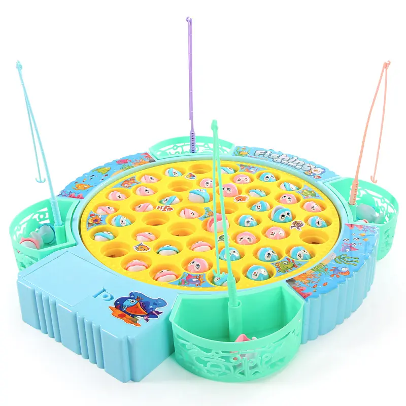 Atacado Crianças Elétrica Magnetic Game Magnet Set Crianças Puzzle Toy Placa De Pesca