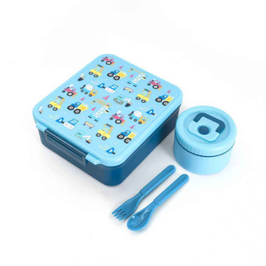 Ensemble de 3 boîtes à lunch carrées en plastique, uniques, résistantes et compatibles micro-ondes, avec sac anti-fuite pour enfants, pouvant être chauffées - Product Image 5