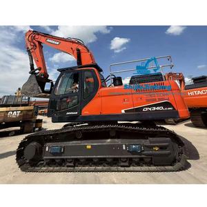 Excavatrice sur chenilles hydraulique d'occasion de haute qualité Doosan DX340 LCA 34 tonnes avec moteur et PLC pour l'Afrique - Product Image 1