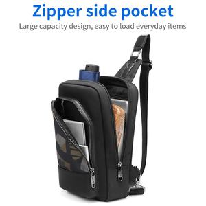 <span class=keywords><strong>Sac</strong></span> à bandoulière imprimé camouflage pour hommes, besace d'extérieur, de poitrine, à la mode, nouvelle collection, 2020 - Product Image 2