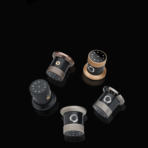 थोक स्मार्ट बुद्धिमान लकड़ी का दरवाजा पासवर्ड कार्ड यांत्रिक कुंजी फिंगरप्रिंट लॉक के साथ फिंगरप्रिंट लॉक - Product Image 3