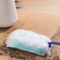 Recharges de plumeaux jetables en microfibre multi-surfaces avec manche pour le nettoyage des stores et des ventilateurs de plafond