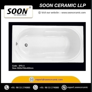 อ่างอาบน้ำวัสดุอะคริลิคสำหรับโรงแรมและห้องพักดีไซน์ใหม่ - Product Image 5