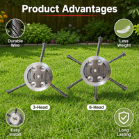 Tondeuse à gazon à essence en métal durable débroussailleuse outils de jardinage modernes pour l'entretien de la pelouse et du jardin Station d'alimentation pour oiseaux
