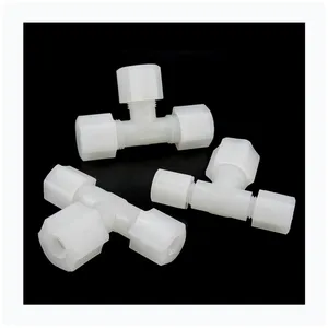 High Quality Wholesale PVDF Union Tees Union For Plastic Pipe Plastic Joint