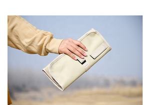 Bolsa organizadora de vajilla de Picnic para acampar al aire libre, almacenamiento cuadrado de tela Oxford para cuchillos y tenedores para picnics y campings - Product Image 5