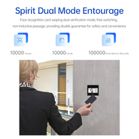 4 Inch Secondary Development Wall Mounted Biometric Facial Recognition System Time Attendance System for Office Security