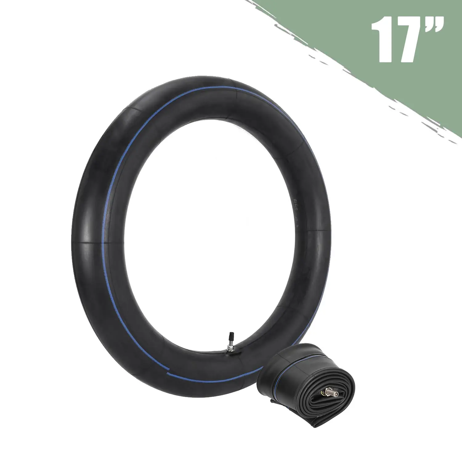 2.50/2.75-17 The natural rubber butyl 70/100-17 Inner Tube with TR4 Straight Valve Stem for 17 inch Off Road Motorcycle