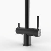 Robinet de cuisine moderne SUS 304 à 5 voies et double poignée, avec cartouche céramique, à poser sur plan, installation monotrou – Meilleures ventes