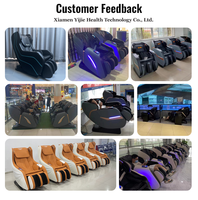 Fauteuil de massage commercial avec système de paiement, accepteur de billets, boîte à monnaie, machine à griffes à monnayeur, fauteuil de massage 4D avec système de paiement
