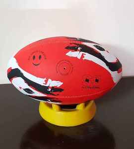 Balón de Rugby Midi Duradero de Alta Calidad con Agarre Suave, Adecuado para Entrenamiento Juvenil, Práctica y Sesiones de Desarrollo de Habilidades - Product Image 2
