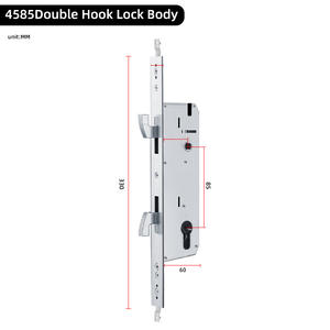 YAGU personalizado 2085 2585 2885 3085 3585 4085 4585 cerradura especial de puerta corredera con inserto de gancho cuerpo de cerradura de gancho de puerta de aleación de aluminio - Product Image 4