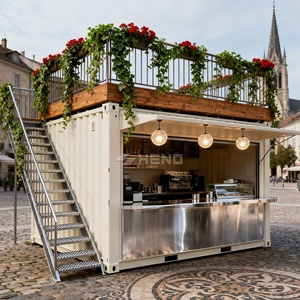 Chiosco Container Moderno Personalizzato per Caffetteria e Snack Bar, Popolare e <span class=keywords><strong>in</strong></span> <span class=keywords><strong>Vendita</strong></span> - Product Image 2