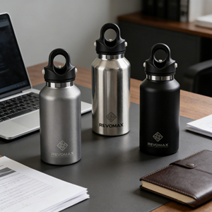 Thermos REvomax 355 ml à ouverture à une main en <span class=keywords><strong>2</strong></span> secondes, maintien au chaud pendant 18 heures et au froid pendant 36 heures, 100 % étanche pour le bureau, les trajets et l'utilisation sur le bureau - Product Image 1