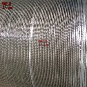 Câble en <span class=keywords><strong>acier</strong></span> <span class=keywords><strong>inoxydable</strong></span> de construction SS 304 316 7x7 7x19 - Product Image 2