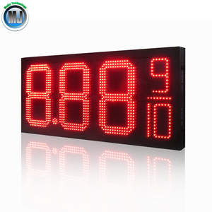 Không thấm nước Led Giá dầu Màn hình hiển thị giá trạm xăng Bảng hiển thị Led Giá dầu Màn hình hiển thị với điều khiển từ xa - Product Image 4
