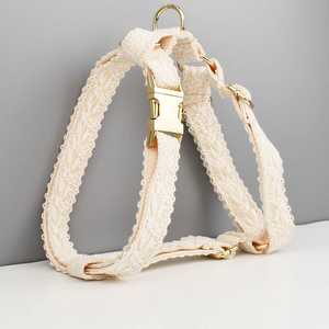 SinSky Manufacture Luxury <b>Dog</b> Harness Set Adjustable No Pull Terylene Walking Training <b>Dog</b> Harness for Outdoor Sport - Product Image 4