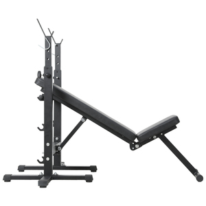 Panca Pesi Inclinabile Pieghevole per Principianti <span class=keywords><strong>con</strong></span> <span class=keywords><strong>Schienale</strong></span> Regolabile per Allenamento Pettorali - Spedizione da Magazzino Francia - Product Image 4
