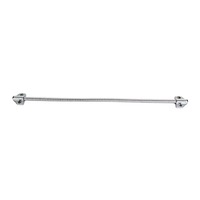 Cable flexible blindado de 400 mm para puertas, protector de cable metálico para cerraduras electrónicas y sistemas de control de acceso