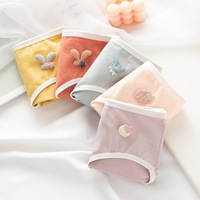 Nouveau coton culotte couleur unie culotte fille slips femmes sous-vêtements Sexy Lingerie pour femme dames Shorts doux mignon caleçon