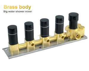 Ensemble <span class=keywords><strong>de</strong></span> <span class=keywords><strong>douche</strong></span> <span class=keywords><strong>thermostatique</strong></span> <span class=keywords><strong>de</strong></span> luxe extra-large 1200*300 MM avec effet cascade <span class=keywords><strong>de</strong></span> plafond pour une expérience <span class=keywords><strong>de</strong></span> <span class=keywords><strong>douche</strong></span> intégrale ultime - Product Image 3