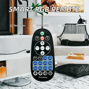 Lebeisenf Hochleistungs-29-Tasten-RF-Funkfernbedienung Smart LED RGB <span class=keywords><strong>Controller</strong></span> 30A 3-Kanal <span class=keywords><strong>PWM</strong></span> Musik-<span class=keywords><strong>Dimmer</strong></span> Gemeinsame Anode 720W - Product Image 2