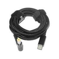 10 Stück/Set Universeller 100W Typ-C Adapter für Notebook Laptop DC Netzteil Ladegerät Anschlüsse Stecker Buchse zum Aufladen