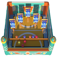 Machine d'arcade de basket-ball interactive pour enfants en gros avec système de jeu de basket-ball et panneau intelligent pour aires de jeux intérieures
