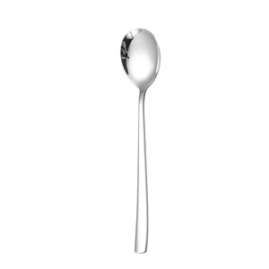 ช้อนสแตนเลส 316 สไตล์เกาหลี ด้ามยาวพิเศษ ช้อนคนอาหาร ช้อนกาแฟ ช้อนขนมหวาน - Product Image 5
