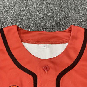 Camiseta de Béisbol Estilo Urbano Personalizada con Impresión por Transferencia de Calor, Talla Grande, Protección UV - Product Image 3