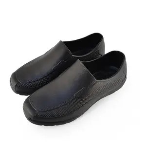 Erkek EVA köpük su geçirmez yağmur çizmeleri diz-yüksek, orta ve ayak bileği yağmur çizmeleri basit stil yağmur ayakkabıları erkekler için